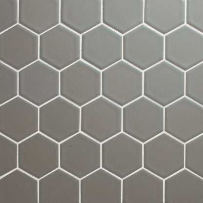 Shop Cepac Retro HEX-23M Matte Grey Hex 2 inchÃƒÆ’Ã¢â‚¬Å¡Ãƒâ€šÃ‚Â |ÃƒÆ’Ã¢â‚¬Å¡Ãƒâ€šÃ‚Â ÃƒÆ’Ã¢â‚¬Å¡Ãƒâ€šÃ‚Â  Artistic Tile & Stone