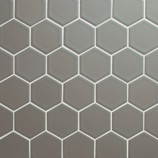 Shop Cepac Retro HEX-23M Matte Grey Hex 2 inchÃƒÆ’Ã¢â‚¬Å¡Ãƒâ€šÃ‚Â |ÃƒÆ’Ã¢â‚¬Å¡Ãƒâ€šÃ‚Â ÃƒÆ’Ã¢â‚¬Å¡Ãƒâ€šÃ‚Â  Artistic Tile & Stone