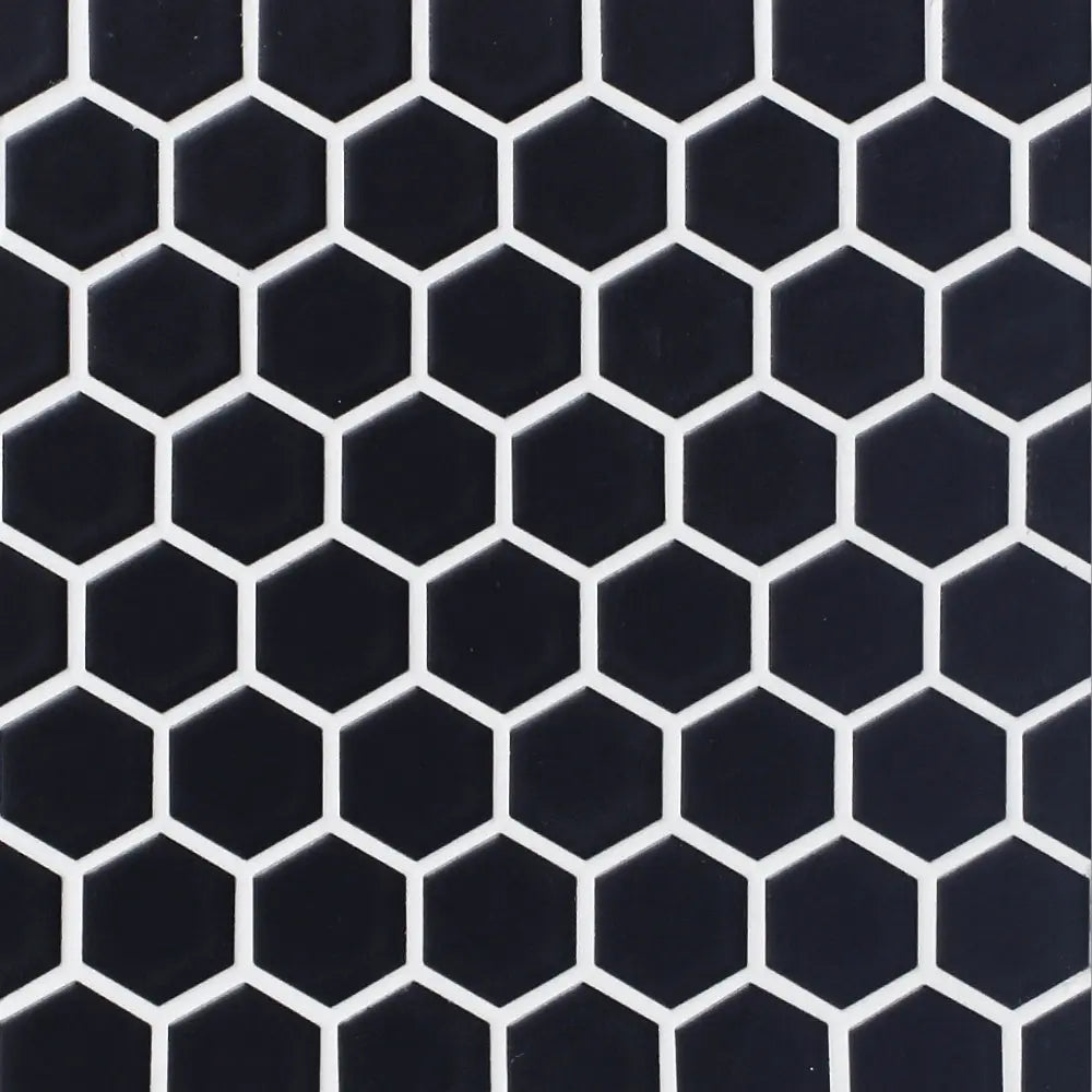 Shop Cepac Hexagon HEX-2M Matte Black 1x1 | Artistic Tile & Stone