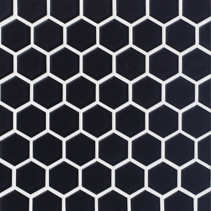 Shop Cepac Retro HEX-2M Matte Black 1" HexÃƒÆ’Ã¢â‚¬Å¡Ãƒâ€šÃ‚Â |ÃƒÆ’Ã¢â‚¬Å¡Ãƒâ€šÃ‚Â ÃƒÆ’Ã¢â‚¬Å¡Ãƒâ€šÃ‚Â  Artistic Tile & Stone