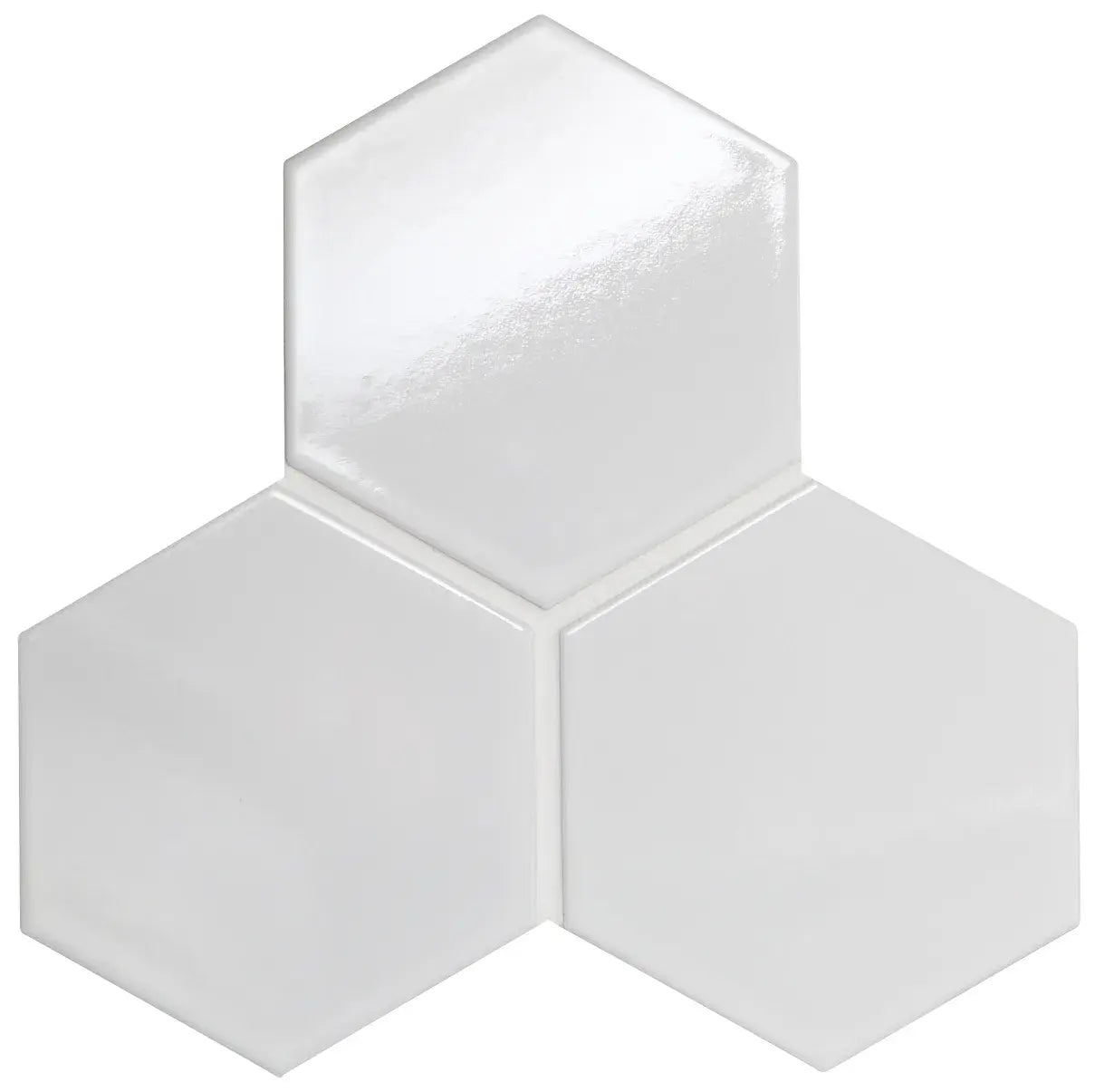 Shop Cepac Retro HEX-51B Glossy White 5" HexÃƒÆ’Ã¢â‚¬Å¡Ãƒâ€šÃ‚Â |ÃƒÆ’Ã¢â‚¬Å¡Ãƒâ€šÃ‚Â ÃƒÆ’Ã¢â‚¬Å¡Ãƒâ€šÃ‚Â  Artistic Tile & Stone
