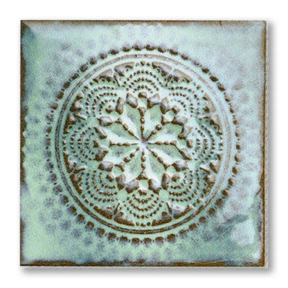 Shop Cepac Mandala MAN-3 Aura Pattern 6x6 | Artistic Tile & Stone