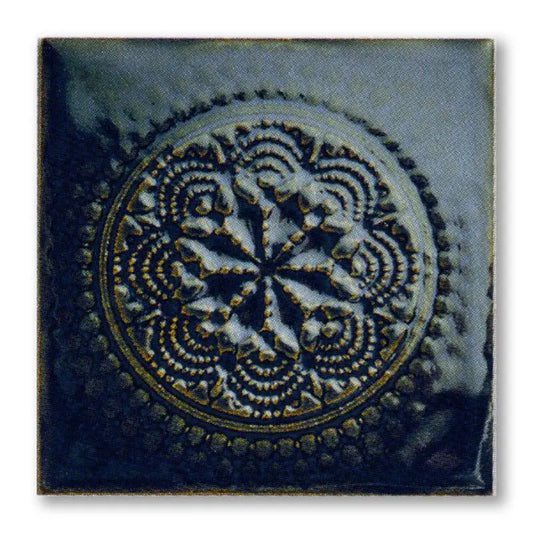 Shop Cepac Mandala MAN-4 Royal Blue Pattern 6x6 | Artistic Tile & Stone