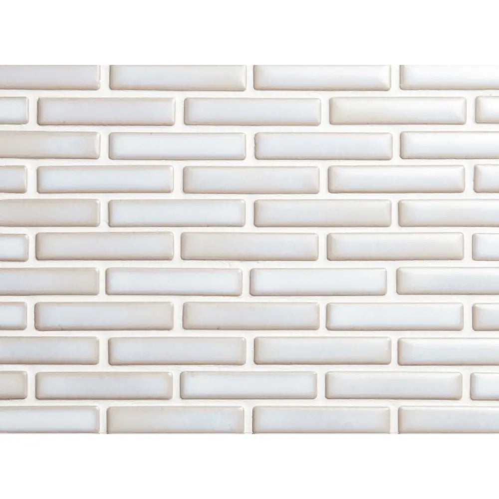 Shop Cepac Rudiment RDM-20 Winter White 1/2 x 2 Staggered | Artistic Tile & Stone