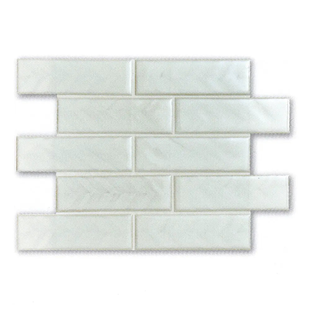 Shop Cepac Rhine RHI-1P Milky White Pattern 1.75x5.75 | Artistic Tile & Stone
