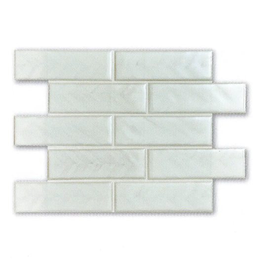 Shop Cepac Rhine RHI-1P Milky White Pattern 1.75x5.75 | Artistic Tile & Stone