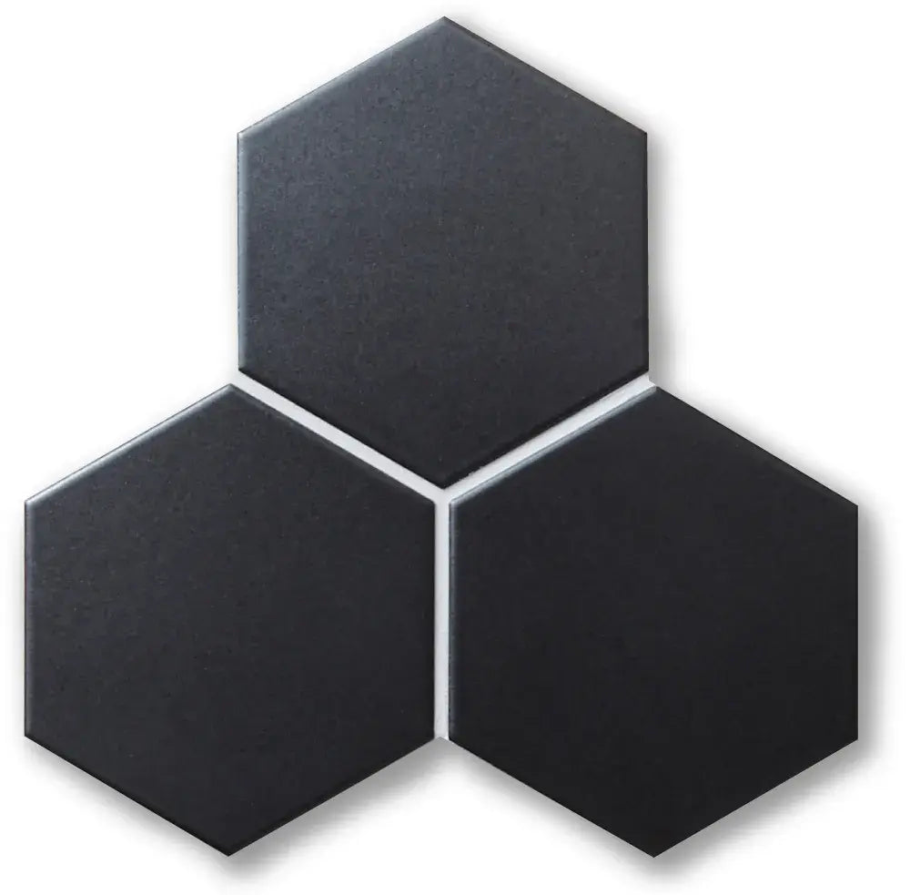 Shop Cepac Rokka RONT-604 Charcoal Hex 4 inchÃƒÆ’Ã¢â‚¬Å¡Ãƒâ€šÃ‚Â |ÃƒÆ’Ã¢â‚¬Å¡Ãƒâ€šÃ‚Â ÃƒÆ’Ã¢â‚¬Å¡Ãƒâ€šÃ‚Â  Artistic Tile & Stone