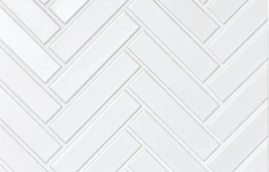 Shop Cepac Retro RT-141M Matte White 1x4 HerringboneÃƒÆ’Ã¢â‚¬Å¡Ãƒâ€šÃ‚Â |ÃƒÆ’Ã¢â‚¬Å¡Ãƒâ€šÃ‚Â ÃƒÆ’Ã¢â‚¬Å¡Ãƒâ€šÃ‚Â  Artistic Tile & Stone