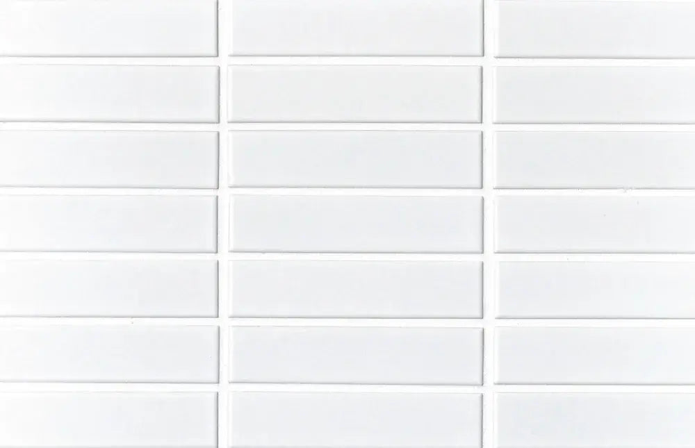Shop Cepac Retro RT-141M Matte White 1x4 Straight SetÃƒâ€šÃ‚Â |Ãƒâ€šÃ‚Â Ãƒâ€šÃ‚Â  Artistic Tile & Stone