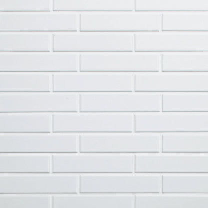 Shop Cepac Retro RT-141M Matte White 1x4 Stagger JointÃƒÆ’Ã¢â‚¬Å¡Ãƒâ€šÃ‚Â |ÃƒÆ’Ã¢â‚¬Å¡Ãƒâ€šÃ‚Â ÃƒÆ’Ã¢â‚¬Å¡Ãƒâ€šÃ‚Â  Artistic Tile & Stone