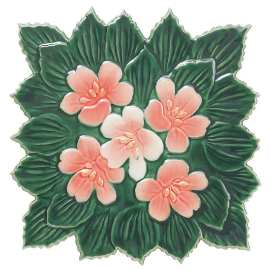 Shop Cepac Waterworld Large Square Bouquet 10x10 Pool Tile | Artistic Tile & Stone