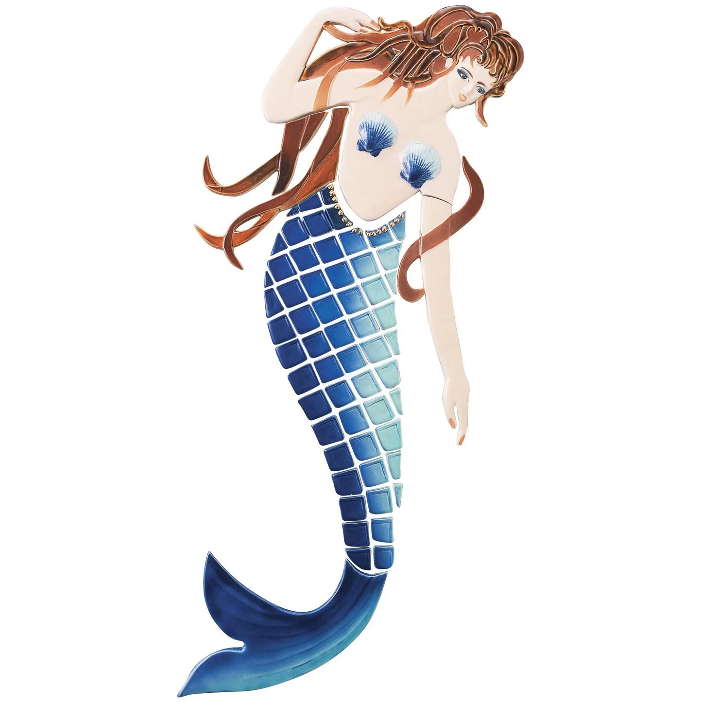Shop Cepac Waterworld Mermaid 42 x 22 Pool Tile | Artistic Tile & Stone