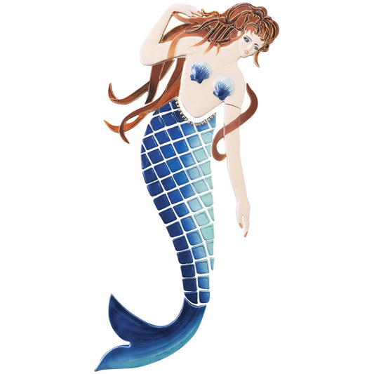 Shop Cepac Waterworld Mermaid 42 x 22 Pool Tile | Artistic Tile & Stone