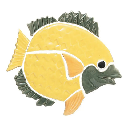 Shop Cepac Waterworld Spike Fish 8.5 x 8 Pool Tile | Artistic Tile & Stone