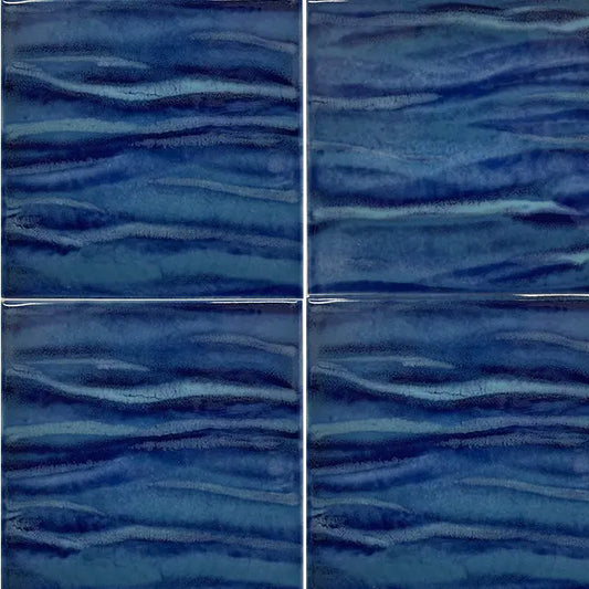 Shop Kawa Aqua Blue 53 6x6Ãƒâ€šÃ‚Â |Ãƒâ€šÃ‚Â Ãƒâ€šÃ‚Â  Artistic Tile & Stone