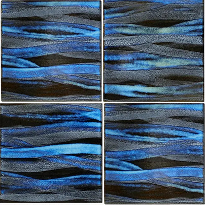 Shop Kawa Smokey Blue 56 6x6Ãƒâ€šÃ‚Â |Ãƒâ€šÃ‚Â Ãƒâ€šÃ‚Â  Artistic Tile & Stone