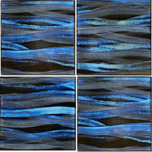Shop Kawa Smokey Blue 56 6x6Ãƒâ€šÃ‚Â |Ãƒâ€šÃ‚Â Ãƒâ€šÃ‚Â  Artistic Tile & Stone