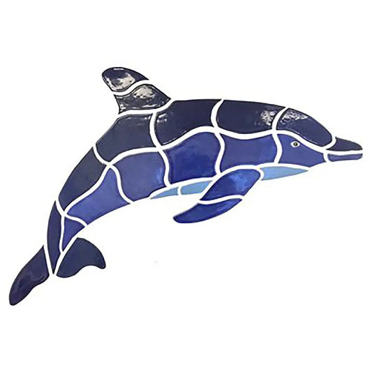 Mosaic Porpoise 21x14 Fujiwa