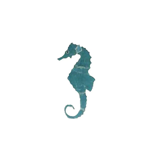 Shop Mosaic Sea Horse 10x20 |   Artistic Tile & Stone
