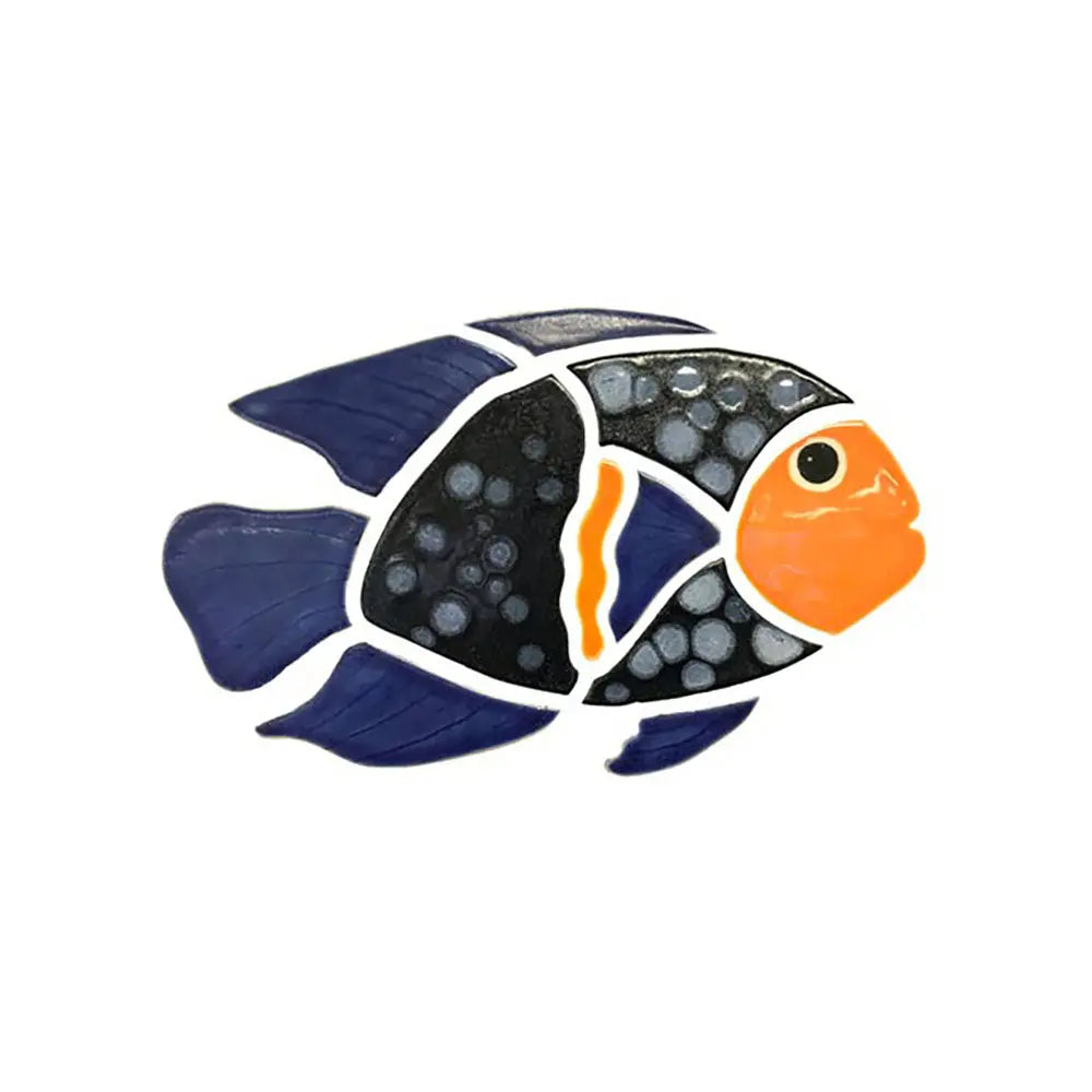 Mosaic Spotted Fish 10x7 Fujiwa