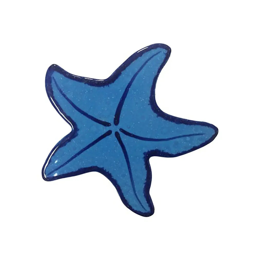Shop Mosaic Starfish 5x5 (2-Tone Blue) |   Artistic Tile & Stone