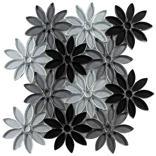 Bouquette Floral Greys 