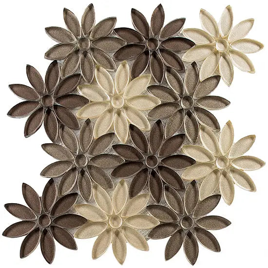 Shop Glazzio Bouquette Neutral Vases | Artistic Tile & Stone