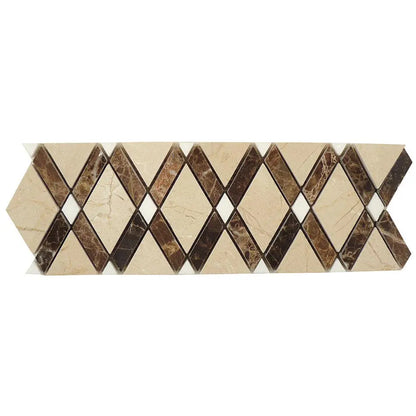 Shop Glazzio Diamond Crema Marfil 4x12 | Artistic Tile & Stone