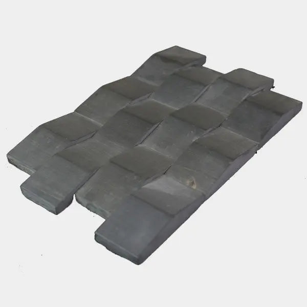 Shop Island Stone Cladding New Wave Sutra Black 7x11 | Artistic Tile & Stone