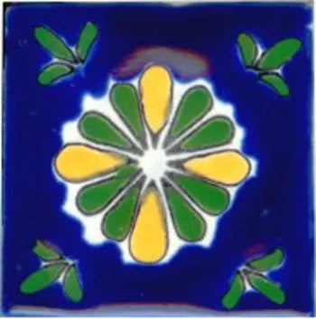 Shop Majolica Porcelain Baroque 2x2 #1 | Artistic Tile & Stone