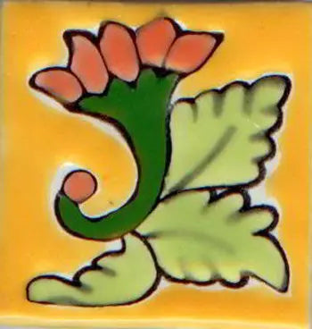 Shop Majolica Porcelain Baroque 2x2 #6 | Artistic Tile & Stone