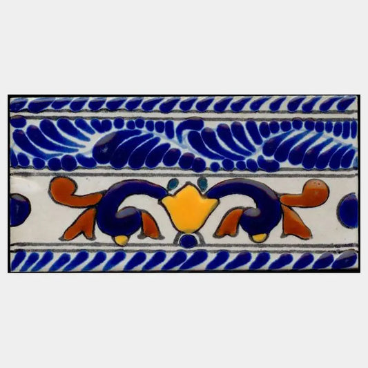 Shop Majolica Porcelain Baroque 3x6 #7 | Artistic Tile & Stone