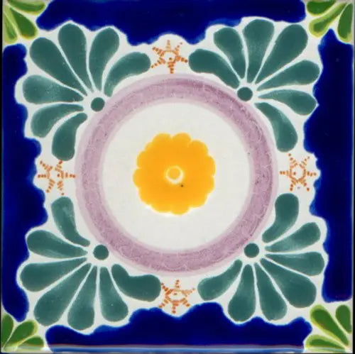 Shop Majolica Porcelain Baroque 6x6 #3 | Artistic Tile & Stone