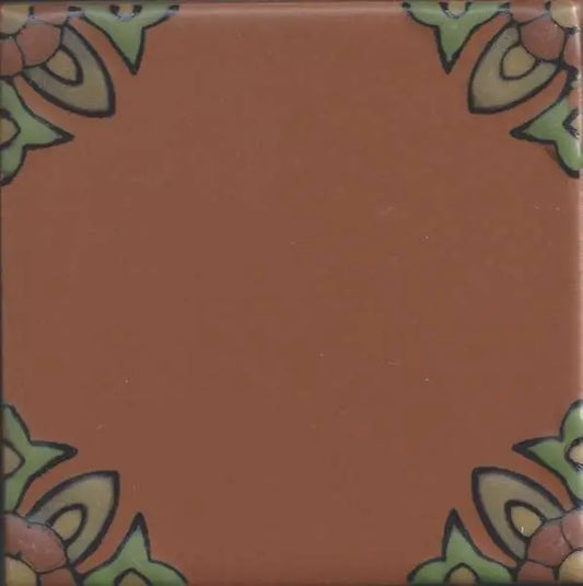 Shop Catalina Santa Rosa Terra Cotta 6x6 Corner | Artistic Tile & Stone