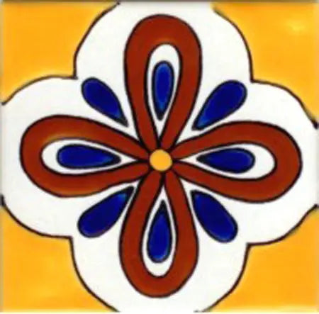 Majolica Porcelain Classic 4x4 #23 