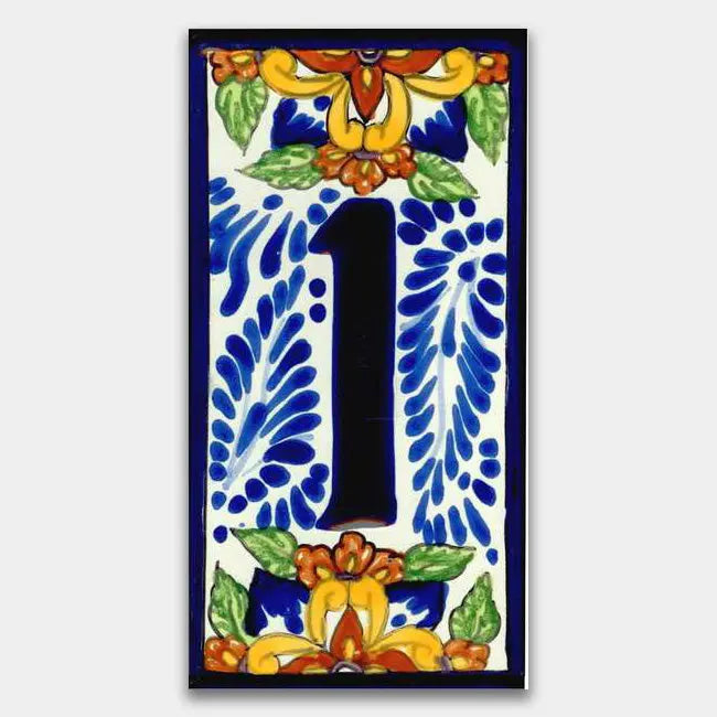 Shop House Number Baroque Style 1 #1 | Artistic Tile & Stone
