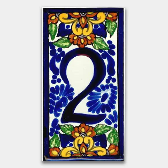 Shop House Number Baroque Style 1 #2 | Artistic Tile & Stone