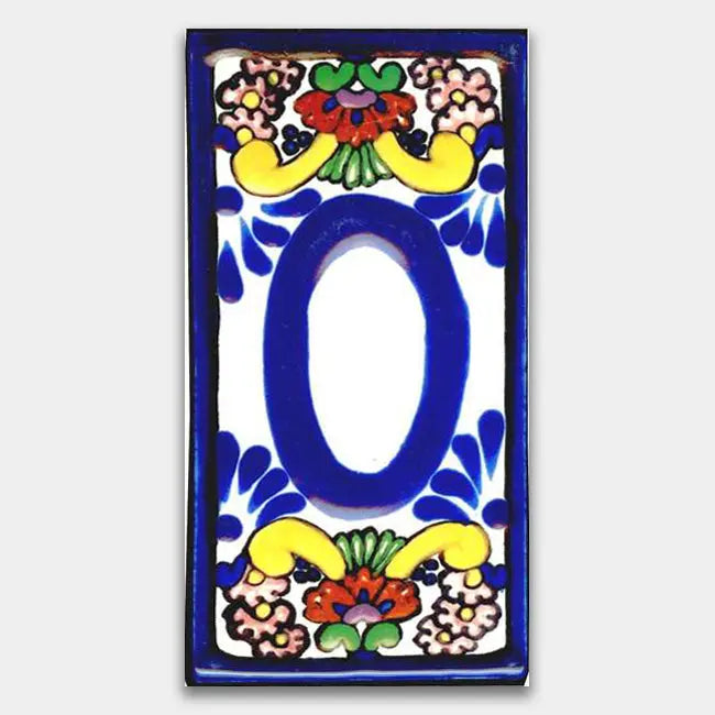 House Number Baroque Style 2 #0 