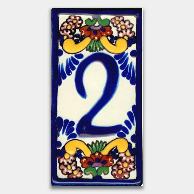 Shop House Number Baroque Style 2 #2 | Artistic Tile & Stone