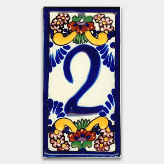 Shop House Number Baroque Style 2 #2 | Artistic Tile & Stone