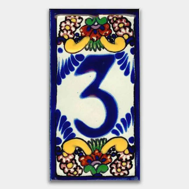 Shop House Number Baroque Style 2 #3 | Artistic Tile & Stone