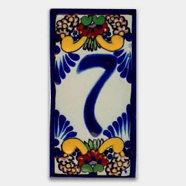 House Number Baroque Style 2 #7 