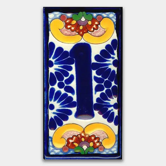 Shop House Number Baroque Style 3 #1 | Artistic Tile & Stone
