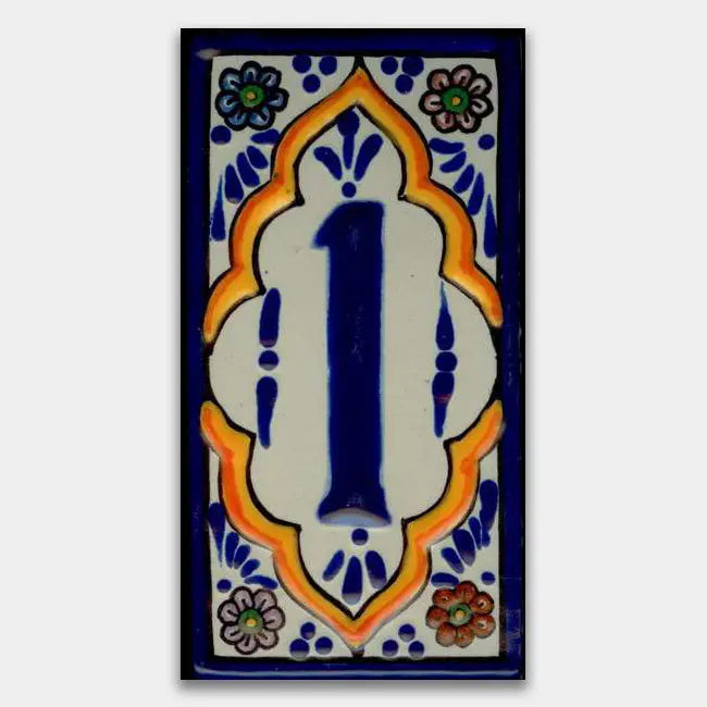 Shop House Number Baroque Style 4 #1 | Artistic Tile & Stone