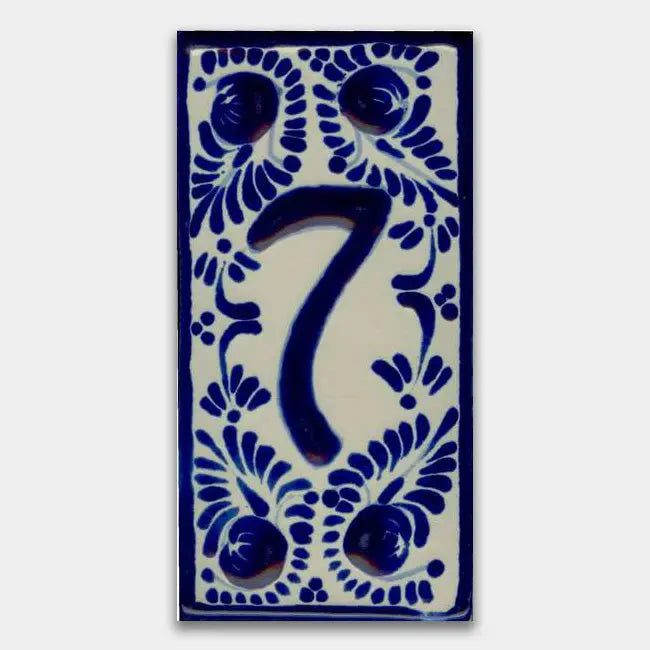 Shop House Number Classic Style 1 #7 | Artistic Tile & Stone