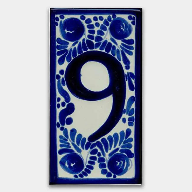 Shop House Number Classic Style 1 #9 | Artistic Tile & Stone