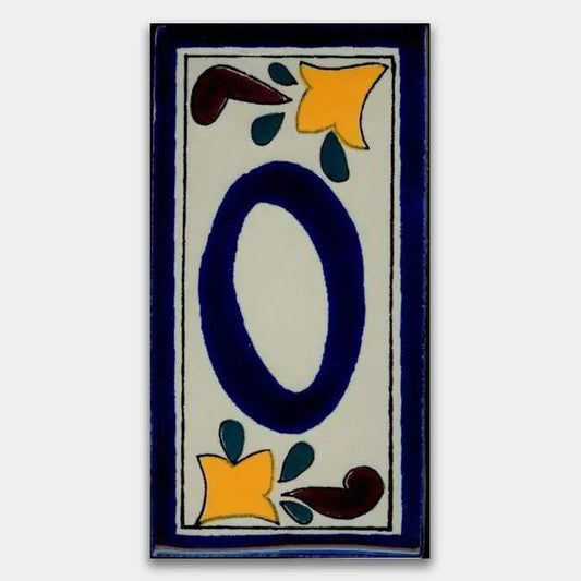 Shop House Number Classic Style 2 #0 | Artistic Tile & Stone