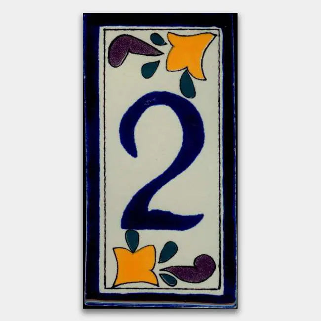 Shop House Number Classic Style 2 #2 | Artistic Tile & Stone