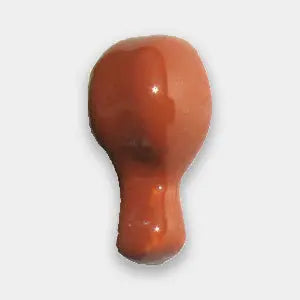 Shop Majolica Porcelain Cinnamon Chair Rail Corner | Artistic Tile & Stone