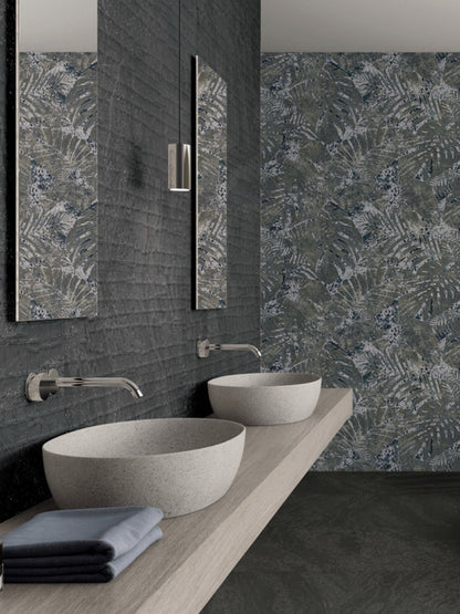 Shop Mir Jumanji Black Tropic Deco 12x48 |   Artistic Tile & Stone
